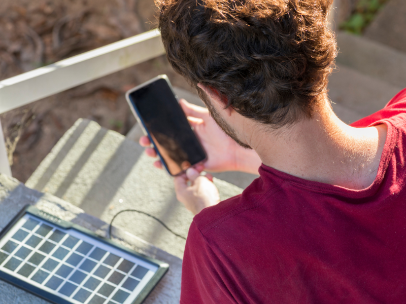 carregador solar portátil confiável