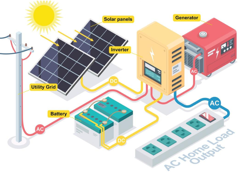 sistema off e on grid