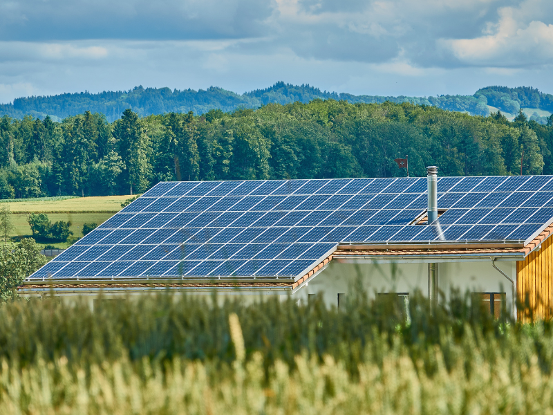 sistema off grid no campo